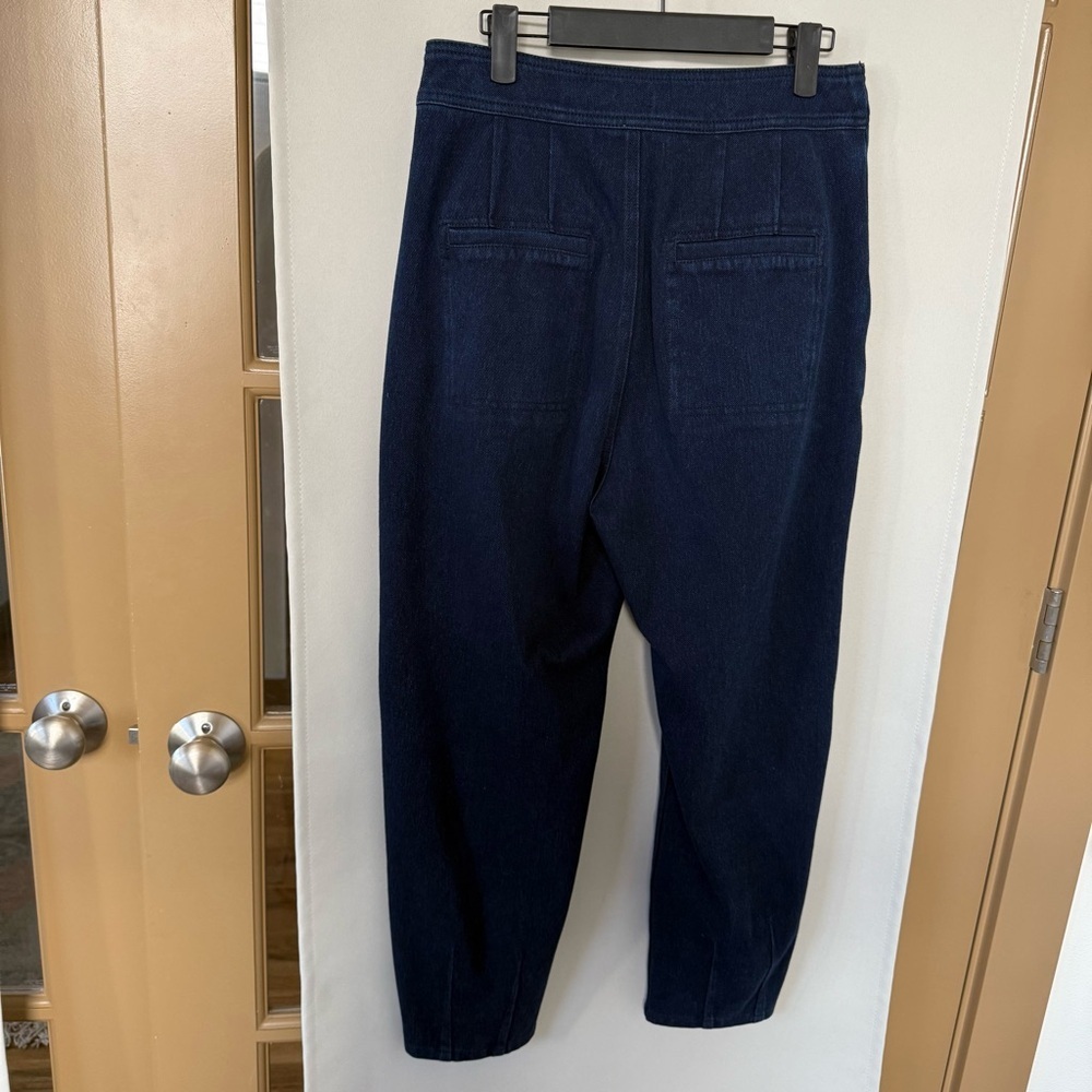 Anthropologie Pilcro Womens 28 Blue Ultra High Rise Relaxed Jogger Jeans‎ - Picture 4 of 9